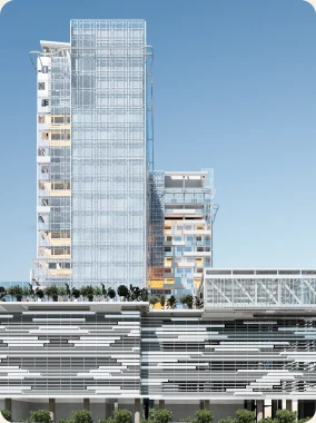 Landmark Waterview building elevation